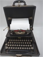 1930s Royal Portable Typewriter, #BJ 64486, in