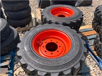 QTY 4-12-16.5 Forerunner Tires on Wheels