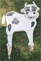 Plastic Cow Decoration