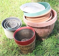 Lot of Assorted Planters/Pots