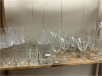 Lot of 52 Various Glasses