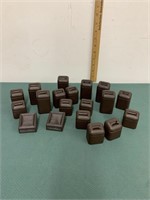 Chocolate Colored Ring Tower Displays and boxes