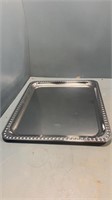 Glass and metal trays