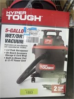 Hyper tough 5 gallon wet/dry vacuum