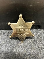 Sheriff Metal Badge