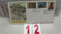 First Day Cover Papaflgssas 1825-1975