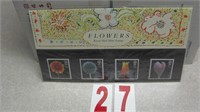 Flowers Royal Mail Mint Stamps