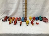 (18) Rubber Toys, Some Auburn, Various Sizes