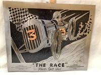 “The Race” Metal Art, 22” L, 18” T