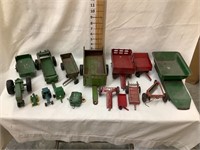 Collection of Vintage Farm Implement Toys,  Incl.
