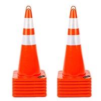 BATTIFE 12Pack Traffic Safety Cones