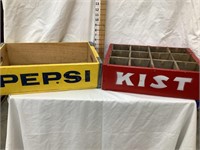KIST Wood Pop Crate, Repainted, 16” L, 11 1/2” D,