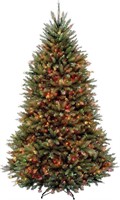 6.5' Pre-Lit Artificial Christmas Tree. MultiColor