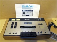 Vintage Akai cassette tape recorder/ deck.