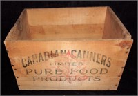 Vintage wooden crate.