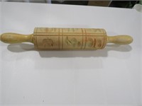 SMALL BISCUIT ROLLING PIN WITH CHARACTERS