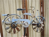 COOL OLD BICYCLE WHIRLY GIG WITH STAKE