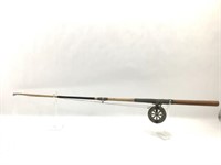 Pool Cue Fishing Pole, Wire Line