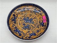 LARGE CHINESE PORCELAIN BOWL / CHARGER