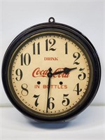 Early Key Wind Coca-Cola Clock