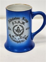 1913 Athelstan Lodge Masonic Mug
