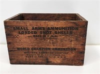Wooden Western Xpert Ammunition Box