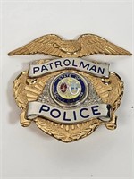 Authentic South Carolina Police Patrolman Badge