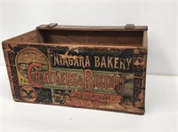 Early Niagara Bakery Advertising Box