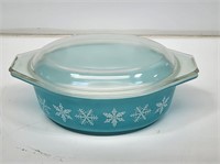 Vintage Pyrex Covered Casserole Dish