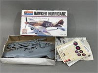 Monogram Hawker Hurricane Model Plane Kit