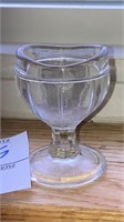Antique glass eye wash cup