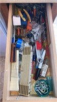 Wrenches screwdrivers tool drawer lot