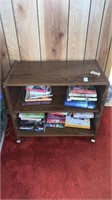 Wooden Stand with Book Contents