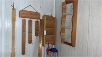 Lot of Assorted Wooden Items, Back