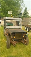 WILLYS - JEEP--- PARTIALLY RESTORED- COMES WITH