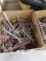 CRAFTSMAN- HUSKY AND MANY ASSORTED WRENCHES-