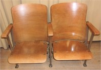 Theater/ auditorium chairs.