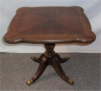 1960's Walnut accent table.