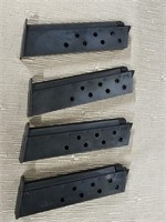 (4) Smith & Wesson 9mm Magazines
