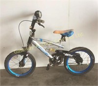 Hot Wheels kids bike with dual suspension .