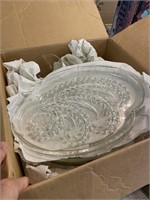 Large box of Salad Plates and cups