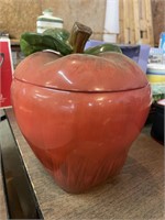 Large strawberry Cookie jar