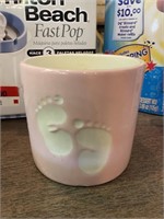 Baby Feet open top Canister