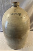 Late 1800's stoneware jug.