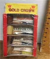 NEW old stock Gold Crown pipe gift set
