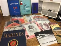 Collection of military memorabilia