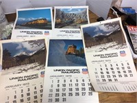 5 Union Pacific calendars