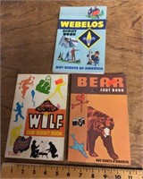 3 Cub Scout books