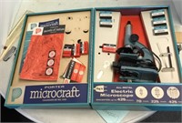 Porter Microcraft microscope set