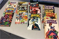 Bronze Age Avengers & Captain America comics